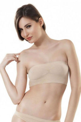 Miss Fit Strapless Seamless Bra 1401 - Thumbnail