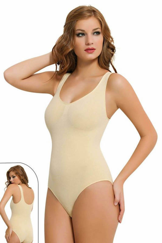 Dantelli Agraflı Body Korse