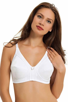 Nbb large size combed cotton minimizer bra 1180-b