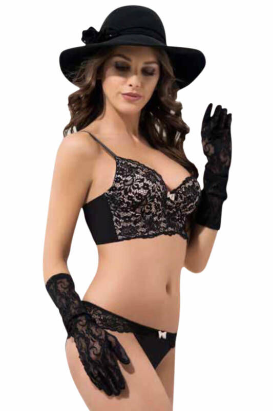 Nbb Desteksiz Büstiyer String Takım 4569 - Nbb