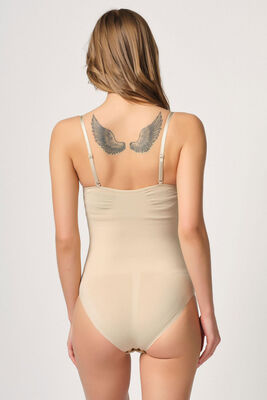 Front Hooked Seamless Under Bust Body Corset 2043 - Thumbnail