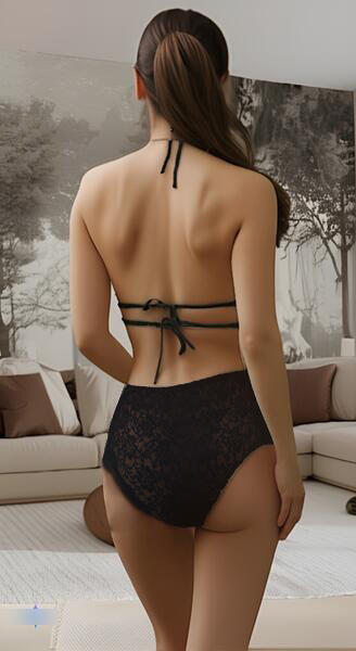 Venlisa Tam Dantel İnce Askılı Body V2700