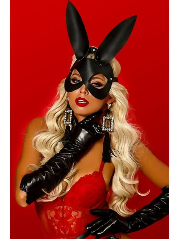 Tavşan Maske - Siyah - 1