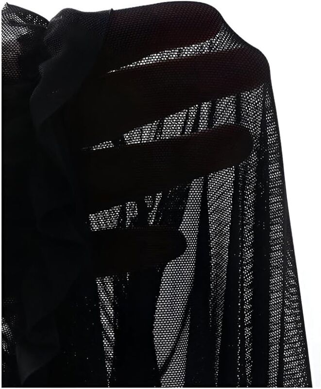 Transparan Yırtmaçlı Gecelik - 3