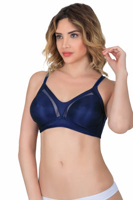 Tulle Detailed Wired Minimizer Bra 171 - Thumbnail