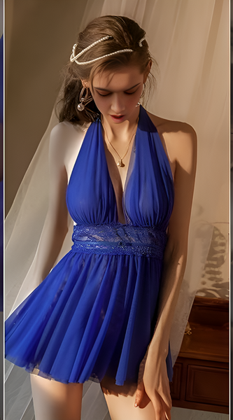 Venlisa Dantel Detaylı Transparan Babydoll V2403