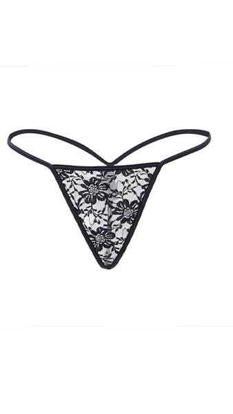 Venlisa Transparan Dantel Tanga Külot V6500