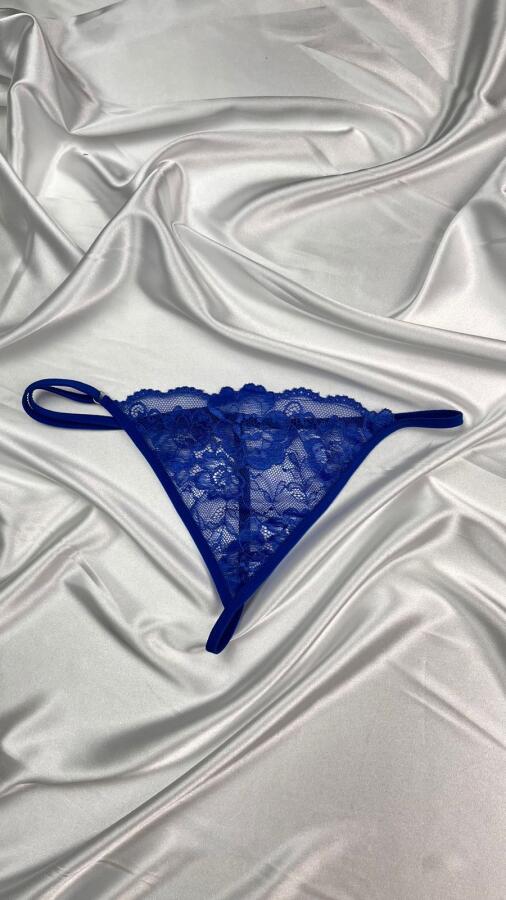 Venlisa Transparan Dantel Tanga Külot V6500 - 11