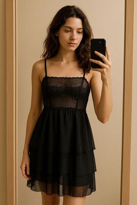 Venlisa Siyah Gizemli Cazibe V2210 - Thumbnail