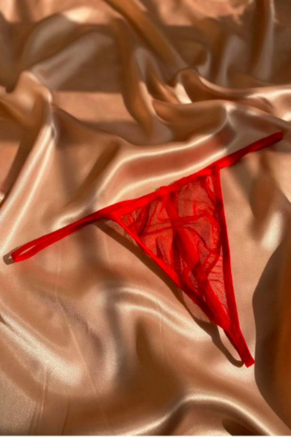 Venlisa Tül Detaylı Tanga Külot V6600 - 11