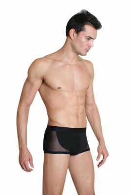 Transparent Side Ultra Short Trot Boxer 1705 - Thumbnail